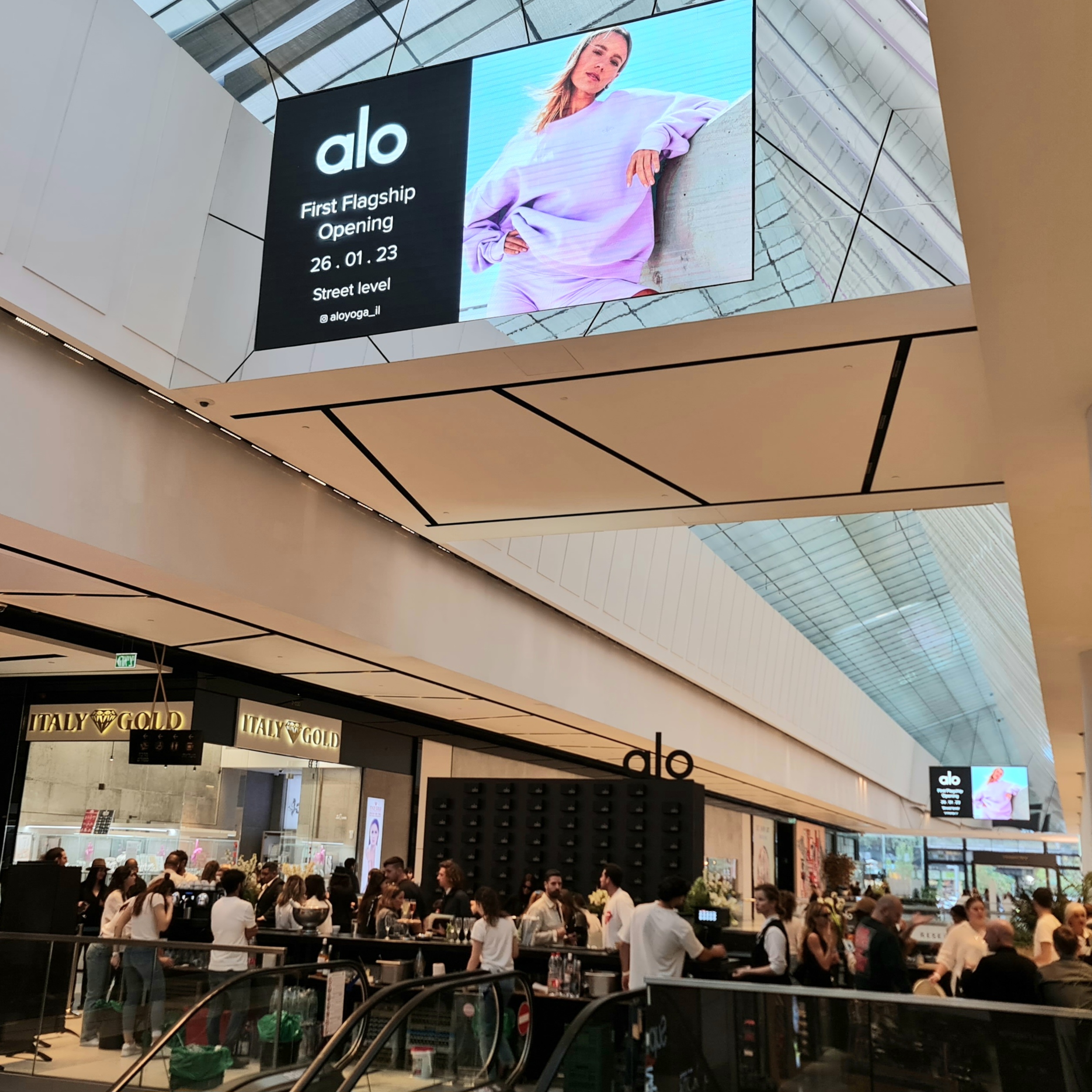 אירוע השקה alo יוגה | TLV Mall